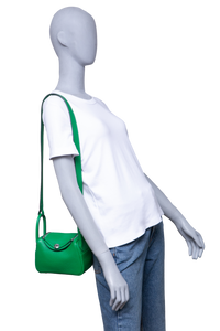 HERMÈS MINI LINDY 20 CLEMENCE VERT BAMBOO