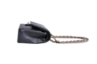 CHANEL CLASSIC DOUBLE FLAP LAMBSKIN GRADIENT BLACK/GRAY