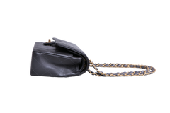 CHANEL CLASSIC DOUBLE FLAP LAMBSKIN GRADIENT BLACK/GRAY