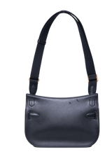 HERMÈS JYPSIÈRE MINI EVERGRAIN CALFSKIN HOLLY STRAP NOIR