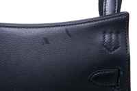 HERMÈS JYPSIÈRE MINI EVERGRAIN CALFSKIN HOLLY STRAP NOIR