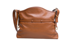 GIVENCHY VOYOU MEDIUM SHOULDER BAG LEATHER SOFT TAN