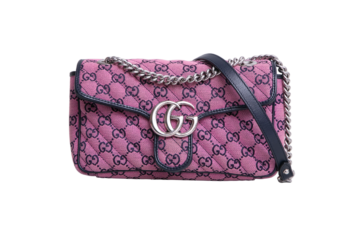 GUCCI GG MARMONT SMALL BAG PINK