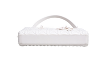 DIOR LADY D-JOY MEDIUM CANNAGE WHITE