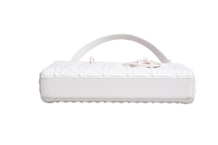 DIOR LADY D-JOY MEDIUM CANNAGE WHITE