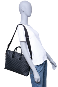 LV BRIEFCASE DAMIER GRAPHITE