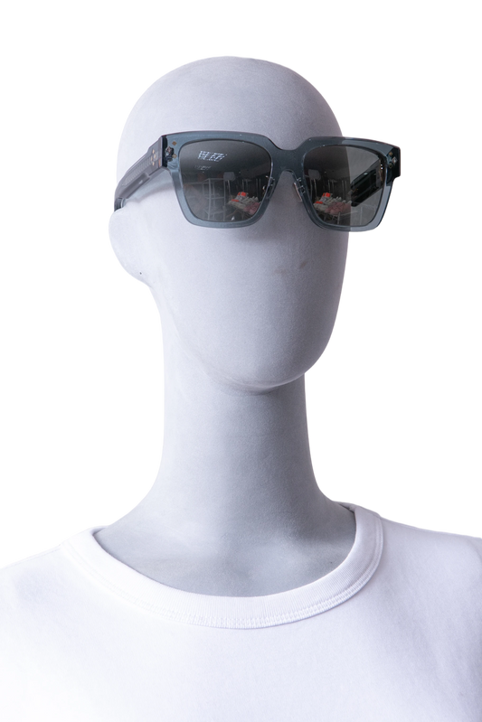 DIOR DIAMOND SQUARE TRANSPARENT GREEN