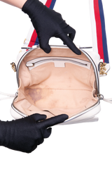 GUCCI GG MARMONT CAMERA BOX ZIP AROUND OFF WHITE