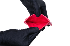 BOTTEGA CARD HOLDER CHERRY