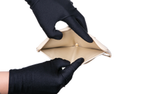 BOTTEGA WALLET CASSETTE INTRECCIATO BEIGE