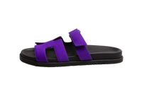 HERMÈS CHYPRE SANDAL VIOLET MAJORETTE - 39 BR