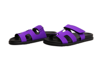 HERMÈS CHYPRE SANDAL VIOLET MAJORETTE - 39 BR