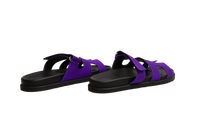 HERMÈS CHYPRE SANDAL VIOLET MAJORETTE - 39 BR