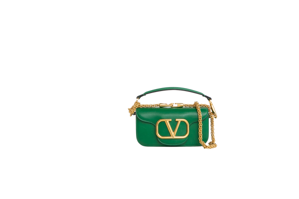 VALENTINO LOCO SMALL SHOULDER BAG EMERALD – Troca de Luxo