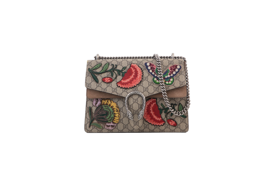 GUCCI DIONYSUS BUTTERFLY EMBROIDERED