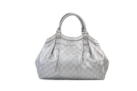 GUCCI GG GUCCISSIMA SUKEY MEDIUM SILVER