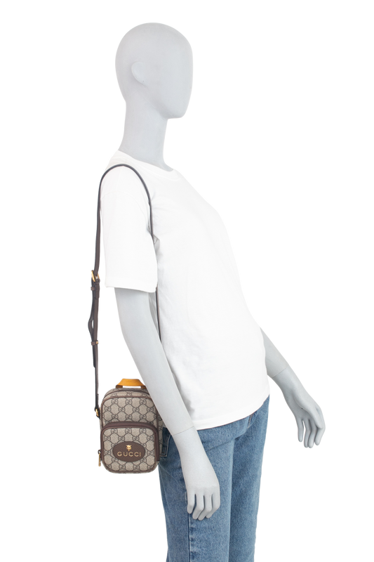 GUCCI MINI NEO DOUBLE ZIP GG MESSENGER