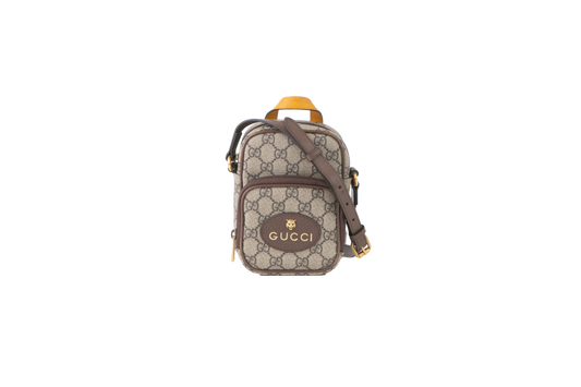 GUCCI MINI NEO DOUBLE ZIP GG MESSENGER