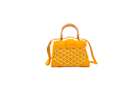 GOYARD SAIGON STRUCTURE MINI YELLOW BAG