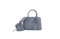 PRADA MINI GALLERIA TOTE GRAY