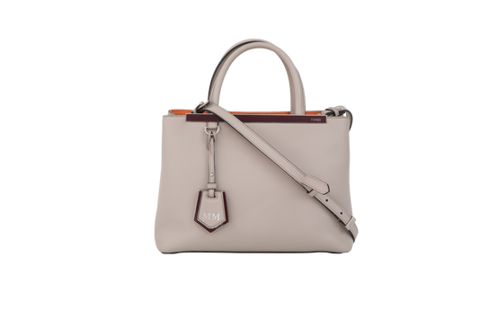 FENDI PETITE 2JOURS WHITE BAG