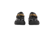 FENDI MOCASSIM FENDIGRAPHY BLACK