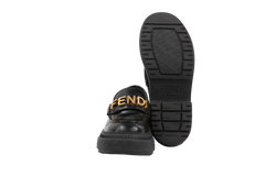 FENDI MOCASSIM FENDIGRAPHY BLACK