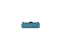 GUCCI MARMONT CANVAS BLUE