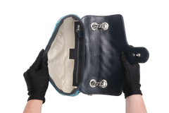 GUCCI MARMONT CANVAS BLUE