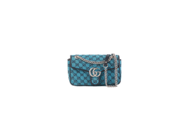 GUCCI MARMONT CANVAS BLUE