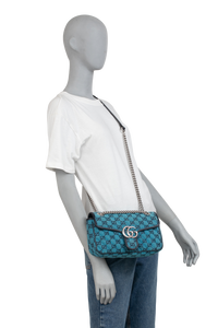 GUCCI MARMONT CANVAS BLUE