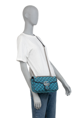 GUCCI MARMONT CANVAS BLUE