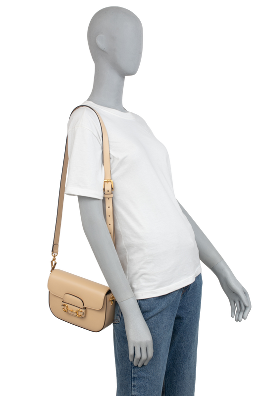 GUCCI MINI HORSEBIT 1955 CREAM