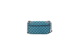 GUCCI MARMONT CANVAS BLUE