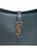 YSL LE 5 À 7 LEATHER DARK GREEN