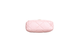CHANEL 19 FLAP SMALL LAMBSKIN LIGHT PINK TWO-TONE HDWR