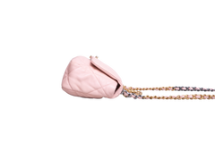 CHANEL 19 FLAP SMALL LAMBSKIN LIGHT PINK TWO-TONE HDWR