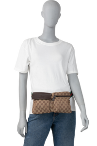 GUCCI POCHETE GG SUPREME CANVAS & WEB