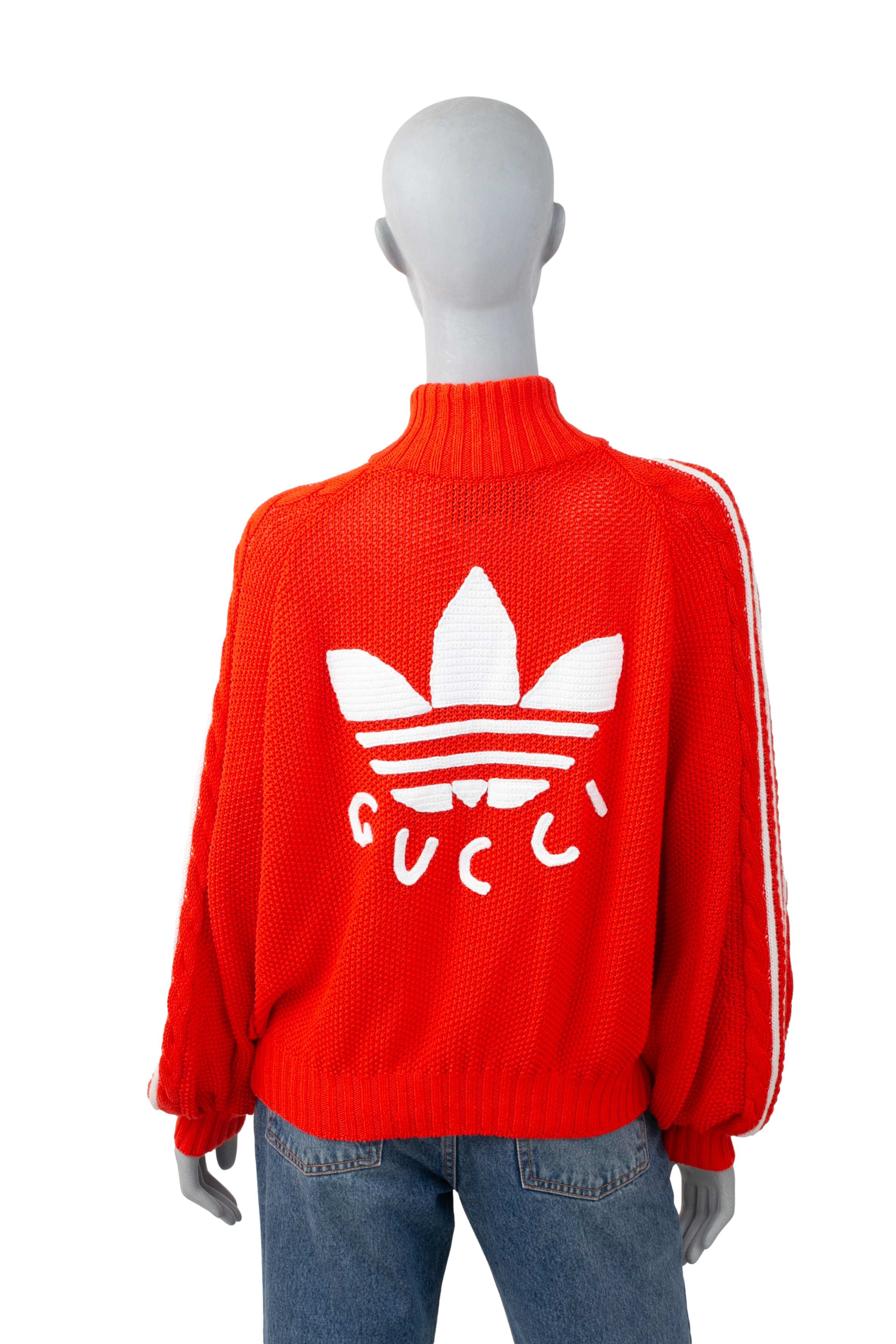 GUCCI X ADIDAS ZIP KNITTING JACKET RED – Troca de Luxo GUCCI X ADIDAS ZIP KNITTING JACKET RED – Troca de Luxo