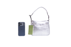 GUCCI HORSEBIT SLIM SHOULDER SILVER