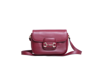 GUCCI MINI HORSEBIT SOFT BURGUNDY