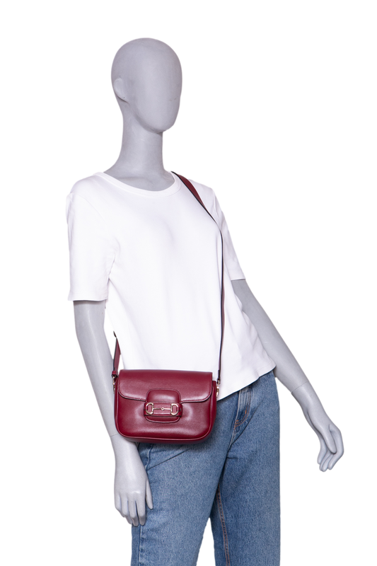 GUCCI MINI HORSEBIT SOFT BURGUNDY