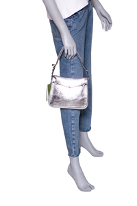 GUCCI HORSEBIT SLIM SHOULDER SILVER