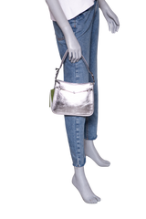 GUCCI HORSEBIT SLIM SHOULDER SILVER