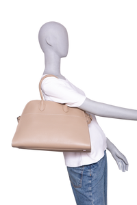 THE ROW SOFT MARGAUX 15 TAUPE FONCÉ