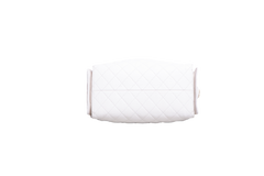 CHANEL 25 MEDIUM CAVIAR WHITE-GOLD HDWR