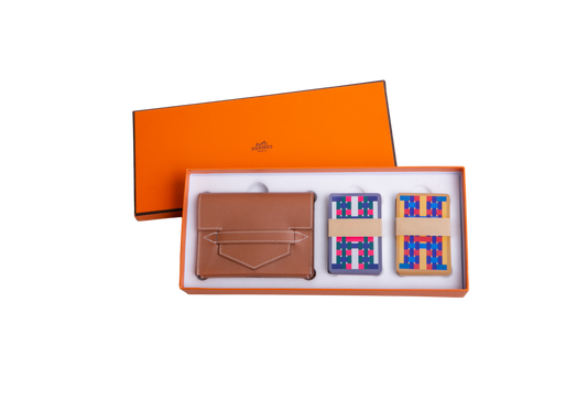 HERMÈS LORD POCKET POKER DECK CASE GOLD