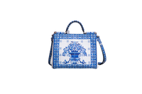 D&G MISS SICILY BLUE MAJOLICA LEATHER