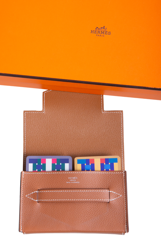 HERMÈS LORD POCKET POKER DECK CASE GOLD