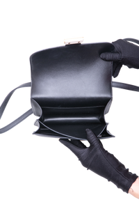 HERMÈS CONSTANCE 18 III MINI MIROIR VEAU EPSOM NOIR - PERMABRASS GOLD HDWR